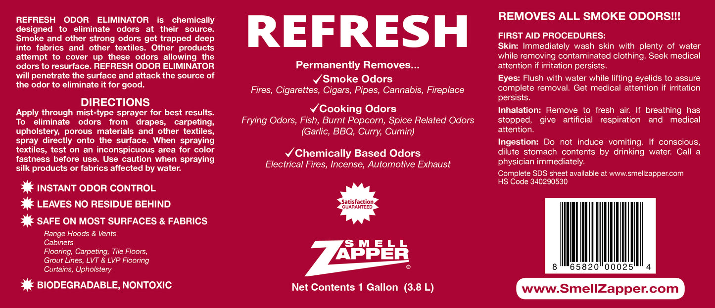 Refresh Odor Eliminator 1 Gallon